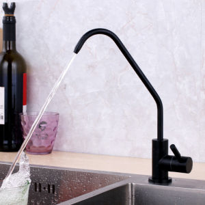 AZOS | Gun Gray Home Direct Drinking Water Faucet 304 Stainless Steel Quick Connect