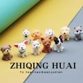 ciiemen | Túi Mô Hình Chó Pomeranian Dễ Thương Mini Đồ Trang Trí Bàn Quà Tặng. 