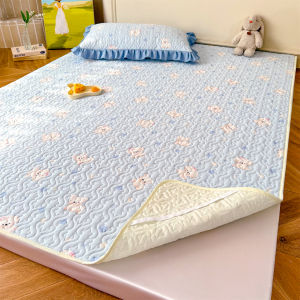 Lightweight Breathable Antibacterial Pure Cotton Crawling Mat Protection Cover Anti-Slip Childrens Play Mat Dustproof Cover