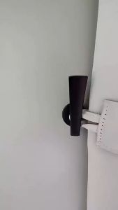 RakanKu MALAYSIA 2pcs Wall Mounted Curtain Holdback Curved Hook Brass Alloy Plating Decoration Wall Curtain Hanger Penyangkut Langsir 窗帘挂钩