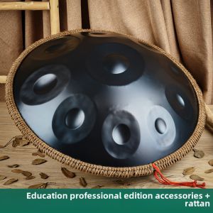 Professional Handpan Drum Instrument Mr. Sun Teaching Beginner Guide Ethereal Sound Steel Drum Percussion Musical Instrument