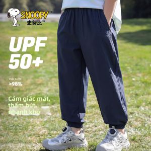 Snoopy | Quần Dài Cho Trẻ Em Hè Thoáng Khí Chống Thấm Nhanh