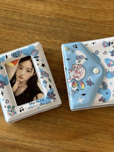 INS Style Blue Sheep Design IDOL Card Album 3 Inch