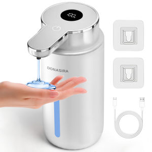 Máy Phân Phối Xà Phòng Tự Động Dung Tích Lớn 420ML Với Màn Hình HD Cảm Biến Thông Minh Điện Tử Không Chạm 6 Cấp Độ Điều Chỉnh Cho Dạng Bọt/chất Lỏng