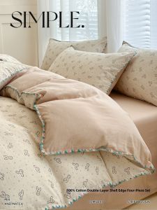Kiss Dear | Cotton Double Gauze Luxury Summer Bedding Set
