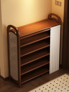 AIMUKE | Dustproof High Capacity Vintage Style Shoe Cabinet