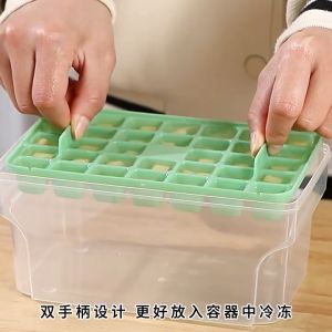 บล็อกทำน้ำแข็ง 2 ชั้น ถาดน้ำแข็ง แถมที่ตักน้ำแข็ง ที่ทำน้ำแข็ง พิมพ์น้ำแข็ง 68 ช่อง