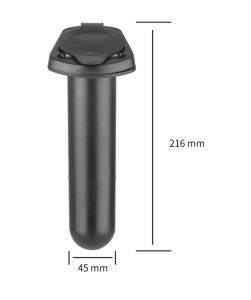 Marine Plastic Flush Mount Fishing Rod Holder Gasket Kayak Canoe Tackle Water Sports Rowing Boating Accessories
