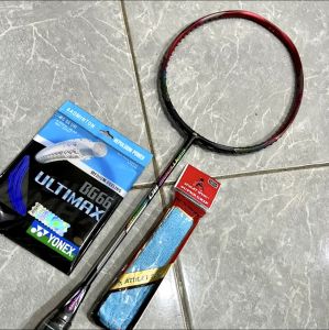 RAKET BADMINTON POWER MAX SPITFIRE 80 ORIGINAL 33LBS