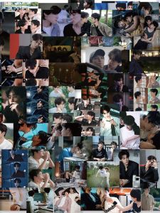 Reverse Love Fried Egg Stickers for Phone And Computer Decorative Self Adhesive Sticker Materials Business Supplies