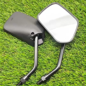 กระจกเดิม HONDA NSR (เก่า) L/R (ขาดำ) ขนาดเกลียว10 มิล (ราคาต่อคู่) สำหรับรถมอเตอร์ไซค์