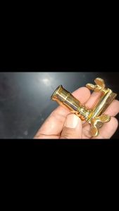 ของใช้ พระ ด้าม จับเทียน น้ำมนต์ สำหรับ พิธีทำน้ำมนต์ ทองเหลือง สังฆภัณฑ์ (ร้านเพื่อนบุญ)