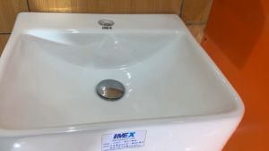 Xả lavabo KAG-KX73 cao cấp không lỗ tràn bộ xả bồn rửa mặt co búa sử dụng 99% chậu sứ inox dày sáng bóng thoát nhanh chống hôi tốt