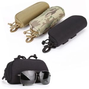 ยุทธวิธี MOLLE กระเป๋าแว่นตาแว่นตากันแดด EDC เอว Pack Utility Army การล่าสัตว์อุปกรณ์เสริมแว่นตากระเป๋า
