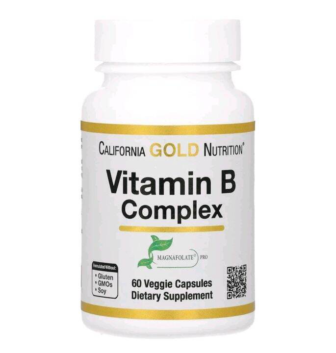 Vitamin B Complex, 60 Veggie Capsules | Lazada