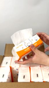 LamPure 20 Packs Deluxe Soft Pack Skin-friendly Facial Tissue Double Sided Embossin 60 Pull 240 Sheets 4 Ply 170MMx140MM