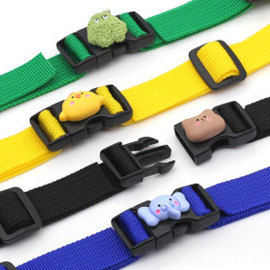 Anti-Slip Strap Buckle Outdoor Double Shoulder Bag School Backpack Cartoon Insert Buckle Primary School Chest Fixed Buckle