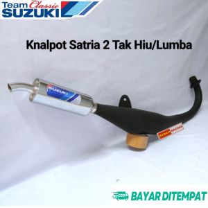 Knalpot Satria 2 Tak Hiu Lumba Standar Racing Suara Garing
