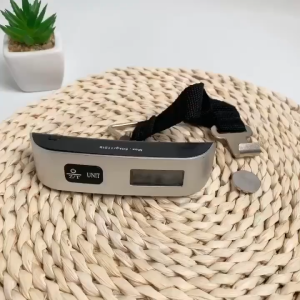 Satu Keluarga Luggage Scale 50kg C1273 Timbangan Koper Digital Electronic Gantung Portable Serbaguna