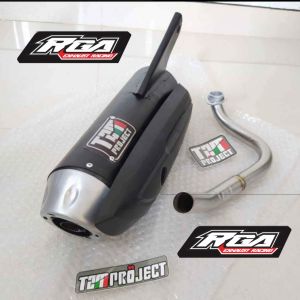 KNALPOT COPY TZM SUDAH TERMASUK TAMENG DAN ENDMUFFLER BEAT FI ESP KARBU SCOOPY FI VARIO LED VARIO NEW 125 150 terlaris