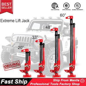 COOFARI Extreme Lift Jack 20 "33"48 "60" Farm Lift Jack Voor Suv offraod Rescue Rode Alle Cast Jack Universal