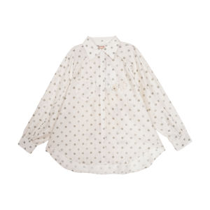 LALABOBO | 26 Year Summer Polka Dot Blouse Lazy Print New