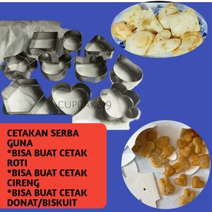COOKIE CUTTER KARAKTER CIRENG ISI / cetakan roti / biskuit / donat