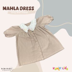 Nahla dress anak korea vintage lucu mewah terbaru