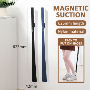 RunY Shoe Horns Long Professional Shoe Lifter Stand Plastic Spoon Shape Smooth Shoe Horns 63cm