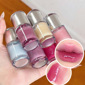 กลิตเตอร์มิเรอร์ลิปกลอส ลิปกลอสเนื้อฉ่ำวาว 6 สี ให้ความชุ่มชื้นยาวนาน