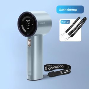 Quạt Mini GOOJODOQ Nailoong GFS001 Turbo Jet 4000mAh Tốc Độ Cao Cầm Tay Gió Mạnh 100 Cấp Độ Sạc Lại Được Làm Bằng Kim Loại Làm Mát Bằng Khí