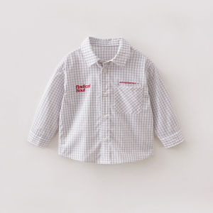 Marc&Janie | Casual Vintage Cotton Checkered Boy Shirt