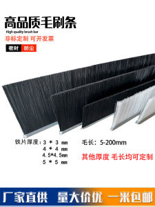 Chổi Chống Bụi Bằng Sắt Dài 10-50mm Chổi Lông Đen Trắng Dùng Cho Máy Thang Máy Chổi Lông Tót Chổi Lông Tót Dùng Để Sơn