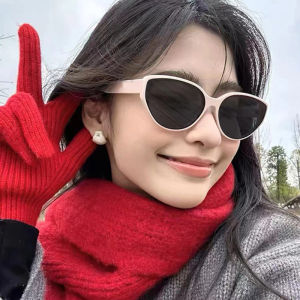 JN IMPRESSION Retro đường phố Shot Cat-Gọng kính Sunglasses đối với phụ nữ hợp thời trang cao cảm giác bảo vệ khỏi ánh mặt trời và kính mắt chống UV