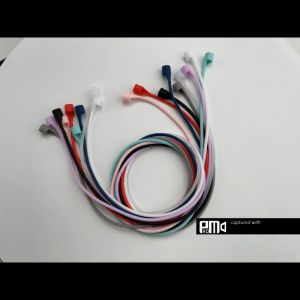 【2022 upgrade】Soft Silicone Earphone Lanyard Anti-Lost Rope compatible for AirPods 1 2 3 pro inpods sport Wireless Bluetooth Headphone Neck Strap Cord String