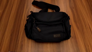 Tas Selempang Premium Pria Sling Bag Bahu Cowok Casual Cordura Kulit Kuat Awet XM 190