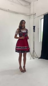 New Female German Oktoberfest Costume Badilia Ethnic Stage Performance Dress