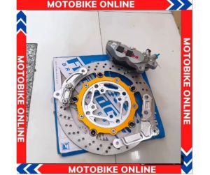 [ Full combo 3 món] Heo+Pát+Đĩa size 260mm gắn các dòng xe xuống mâm 4 lỗ thông dụng