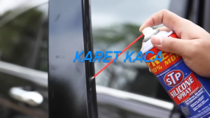 STP Silicone Spray 300mL Pelumas  Mencegah Karat Mobil Motor  Power Window List Karet Jendela Kaca