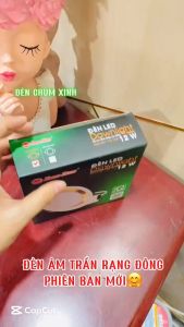 [ ĐÈN CHÙM XNH ] Đèn âm trần trạng đông AT26-8W/10W/12W Viền vàng & Viền bạc lắp nhà ở quán Coffee