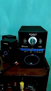 Speaker Aktif RINREI SR 878 E Audio Multimedia 2.1 Super Woofer Bluetooth Super Bass - USB - SD Card - Radio - Remote - Speaker Rinrei SR-878E Speaker Bluetooth - Speaker Blueetooth Multimedia Rin Rei 878E ~TFA