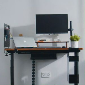 EverDesk Cable Tray - Under Desk Wire Organizer for Cable Management - Easy Accessible with Messy Cables Hidden - Steel Material - 45cm(L) x 12.5cm(W) x 17.5cm(H) - Compatible with EverDesk+