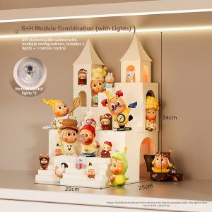 Creative DIY Blind Box & Action Figure Display Shelf