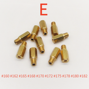 10pcs Carburetor Main Jet kit m5 main nozzle suitable for keihin oko/koso/pwk/bb/crs/fcr