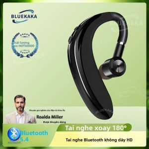 Tai Nghe Không Dây Bluetooth 5.4 Đeo Móc Tai Có Mic 180 °   Tai Nghe Đa Năng Có Thể Điều Chỉnh Xoay Dành Cho Thể Thao Và Công Việc
