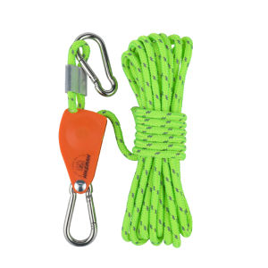 HIKEMAN | Pre-assembled Reinforced Reflective Wind Rope for Camping 6mm