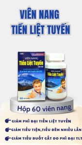 Viên Nang Tiền Liệt Tuyến - Hổ Trợ Tiểu Đêm Tiểu Tiện Nhiều Lần Phì Đại Tiền Liệt Tuyến Ở Nam Giới