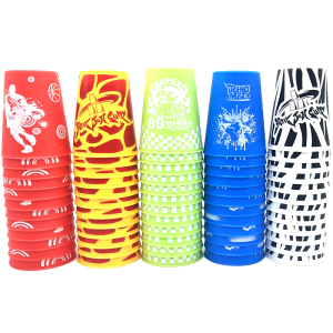 YongJun Speed Cup Doodle Flying Cup Set Cube Competition Dedicated Gift Bag Kindergarten Educational Childrens Toy
