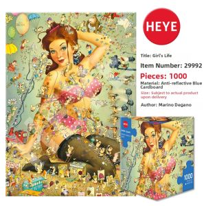 Heye | German Import Original Comic Adult Puzzle 1500 Pieces