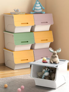 Jeko&Jeko | Front Opening Stacking Toy Storage Box for Children